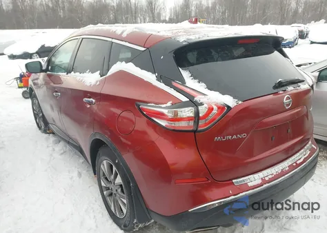 2017 Nissan Murano Sl z USA, uszkodzony, nr VIN 5N1AZ2MH9HN164802